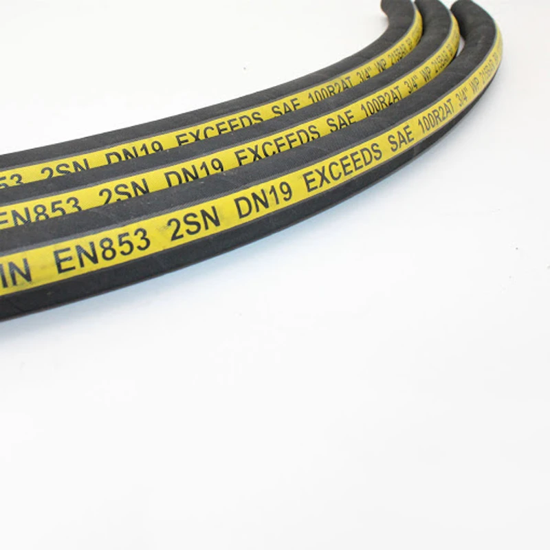 Steel Wire Braid Hydraulic Hose SAE 100 R2/EN853 2SN